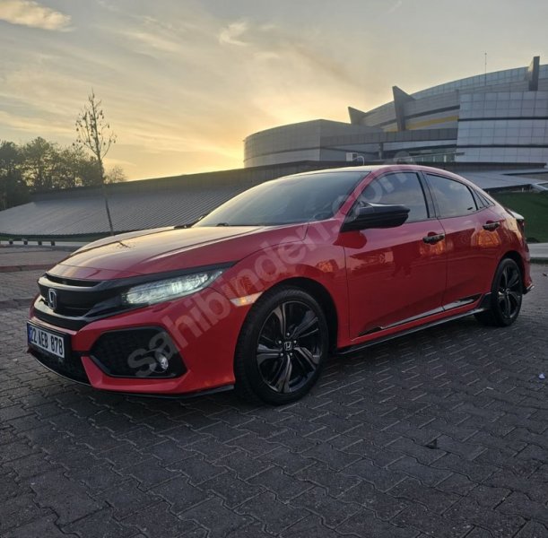 Honda Civciv 1.5 i VTEC Sport Plus 2018 KIRMIZI ,))