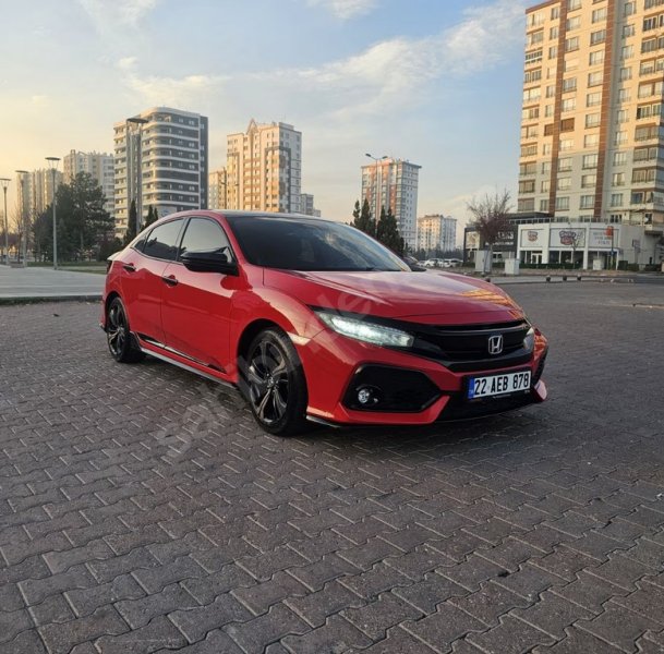 Honda Civciv 1.5 i VTEC Sport Plus 2018 KIRMIZI ,))