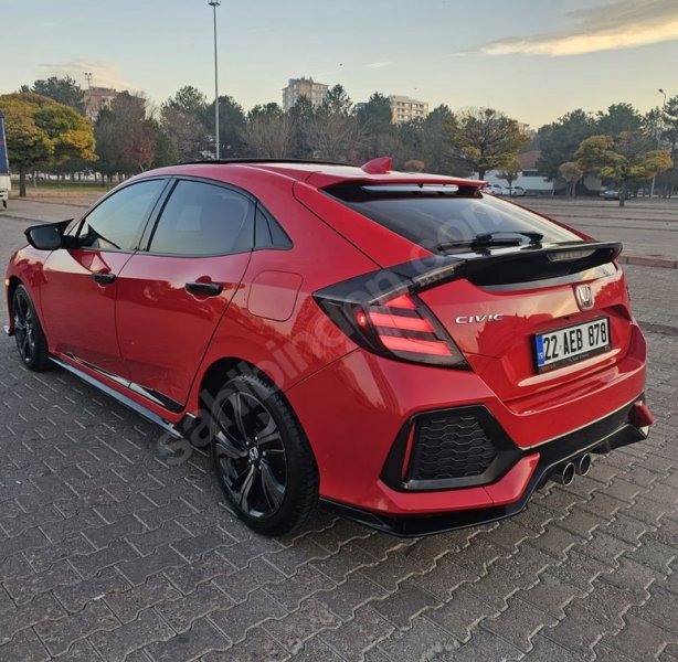 Honda Civciv 1.5 i VTEC Sport Plus 2018 KIRMIZI ,))