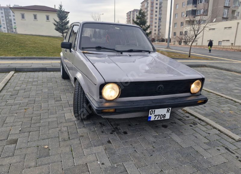 Golf Mk1 1980 1.6 Dizel Orijinal Sunrooflu