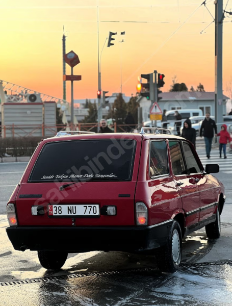 RENAULT 12 TOROS 25 YILLIK SAHİBİNDEN TEK ELDEN KULLANILMIŞ