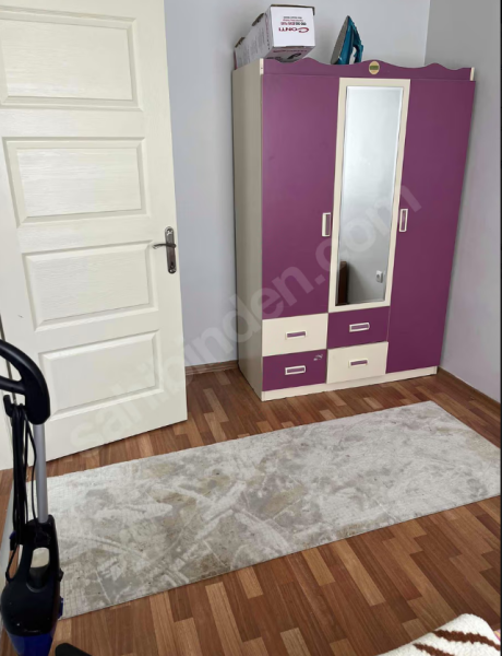 Toki Eşyalı 1+1 kiralık daire.