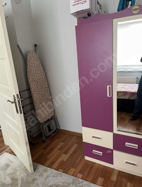 Toki Eşyalı 1+1 kiralık daire.