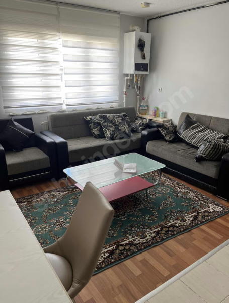 Toki Eşyalı 1+1 kiralık daire.