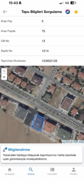 Kızık yolunda 5 yıllık kiralık daire