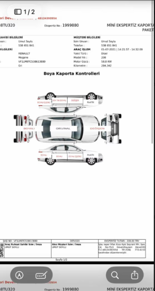 Sahibinden megane 2