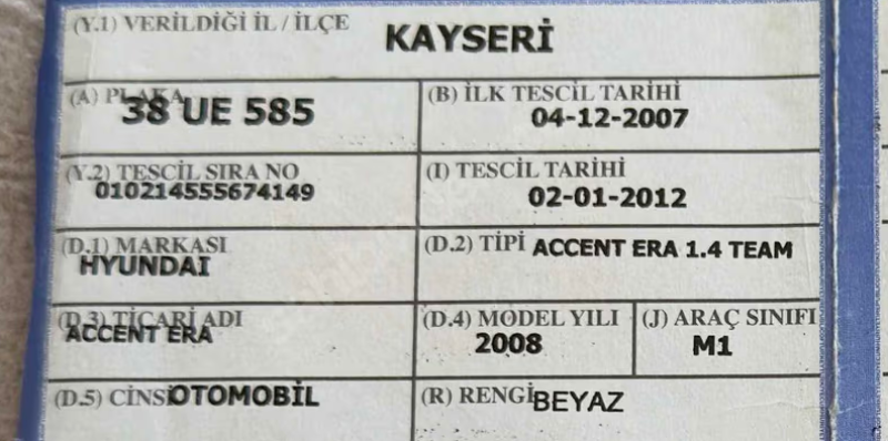 14 YILLIK İKİNCİ SAHİBİNDEN TEK ELDEN ERA