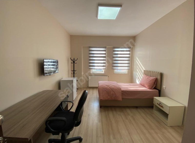 Kayseri merkezde 1+0 güvenlikli sadece kiralık rezidans