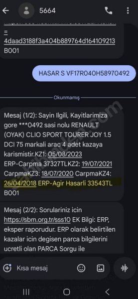 2017 bakimlı clio AGIR HASAR KAYITLI Araç Fazlalığından Satılık